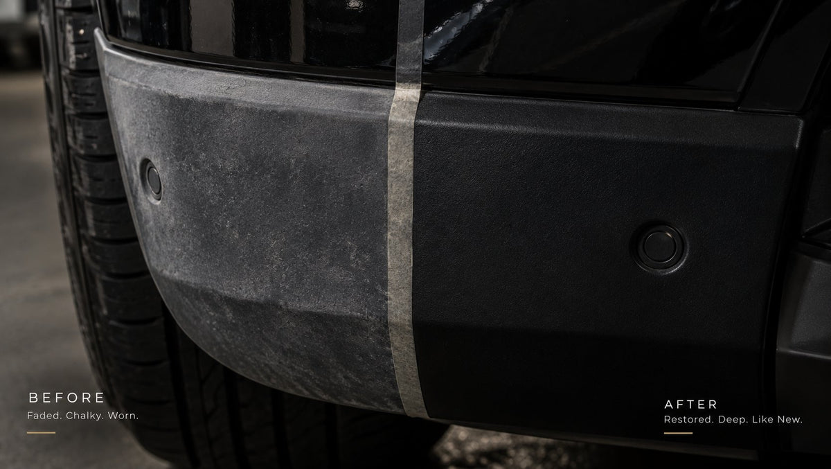BOND Plastic Restorer before and after comparison
